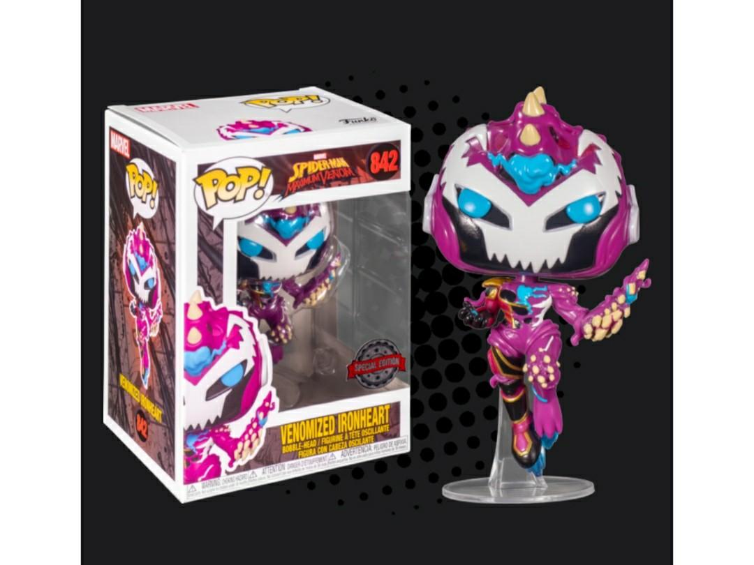 Funko Pop Marvel Spider Man Maximum Venom Venomized Ironheart Hobbies Toys Toys Games On Carousell