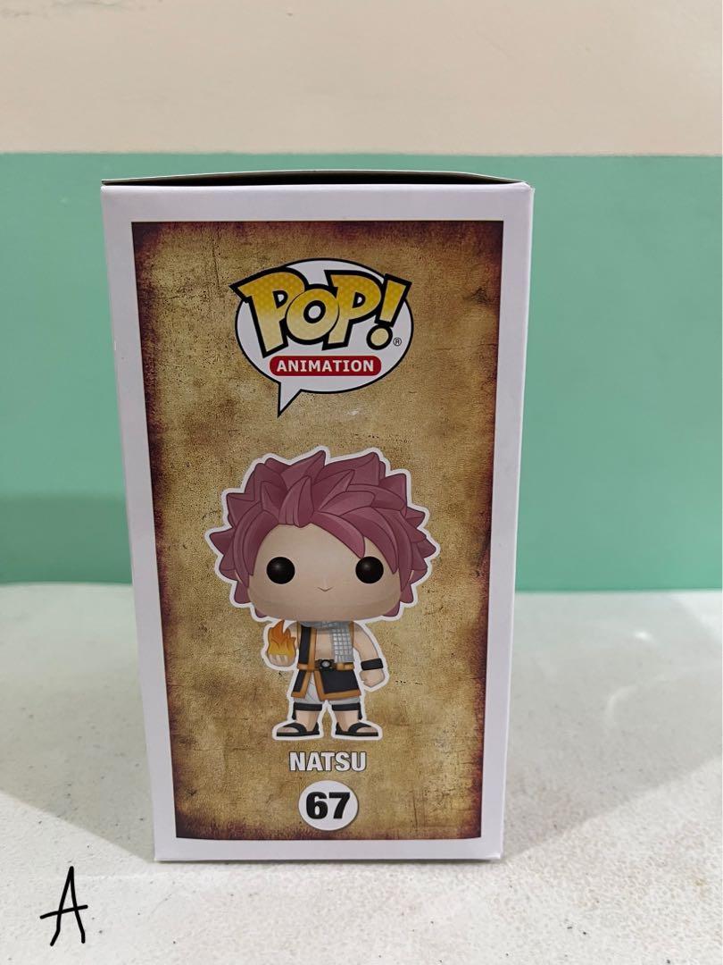 Funko Pop - Natsu (Funimation) (Category: Designer & Blind Box Toys) located in Makati City. Submitted by argonomic (Listing ID 1088612902, Image 2). Description: Natsu 67 Funimation Brand New (Shipped from US) Box - Near Mint Condition (See Photos) Free sorter box and boss protector Delivery via Grab or Lalamove, to be shouldered by Buyer..
