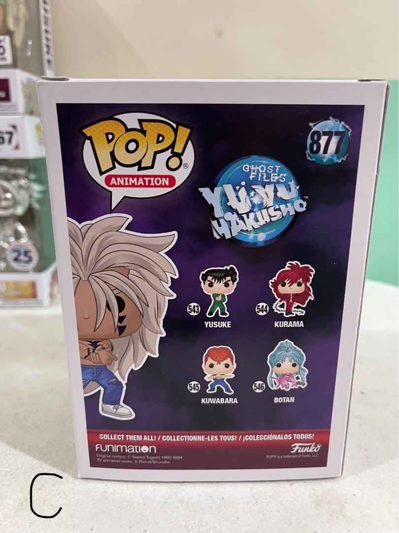 Funko Pop - Yusuke / Eugene (Funimation) (Category: Designer & Blind Box Toys) located in Makati City. Submitted by argonomic (Listing ID 1088618070, Image 3). Description: Yusuke 877 Funimation Brand New (Shipped from US) Box Condition - 7/10, Damaged Box (See Photos) Free sorter box and boss protector Delivery via Grab or Lalamove, to be shouldered by the Buyer.