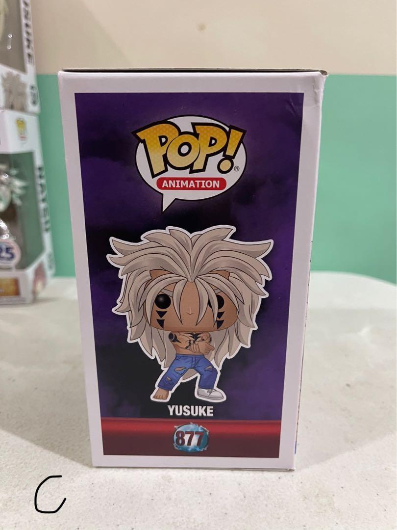 Funko Pop - Yusuke / Eugene (Funimation) (Category: Designer & Blind Box Toys) located in Makati City. Submitted by argonomic (Listing ID 1088618070, Image 2). Description: Yusuke 877 Funimation Brand New (Shipped from US) Box Condition - 7/10, Damaged Box (See Photos) Free sorter box and boss protector Delivery via Grab or Lalamove, to be shouldered by the Buyer.