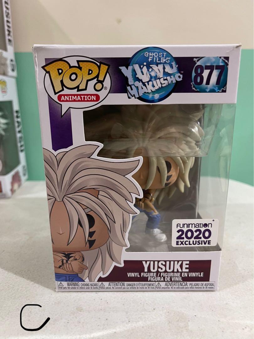 Funko Pop - Yusuke / Eugene (Funimation) (Category: Designer & Blind Box Toys) located in Makati City. Submitted by argonomic (Listing ID 1088618070, Image 1). Description: Yusuke 877 Funimation Brand New (Shipped from US) Box Condition - 7/10, Damaged Box (See Photos) Free sorter box and boss protector Delivery via Grab or Lalamove, to be shouldered by the Buyer.