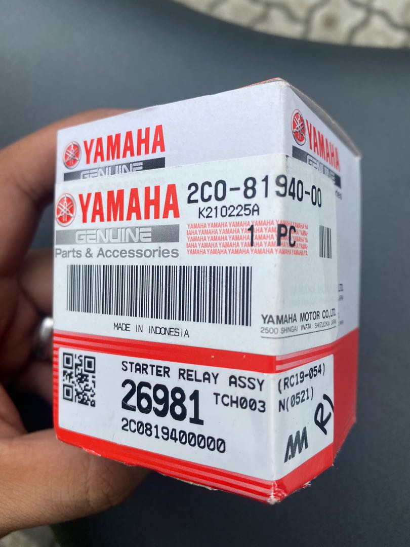 yamaha fz starter relay price
