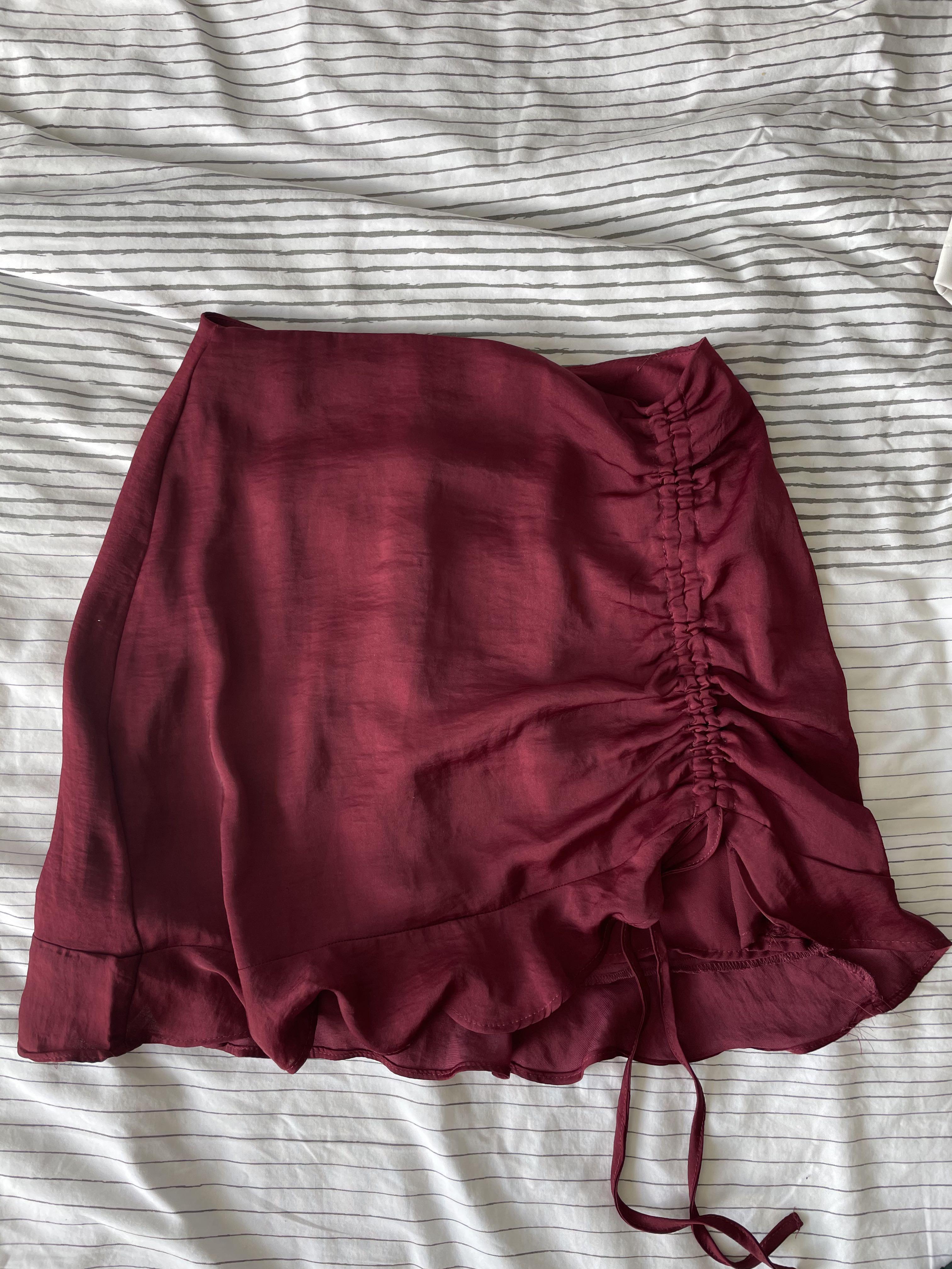 Glassons ruched skirt sales