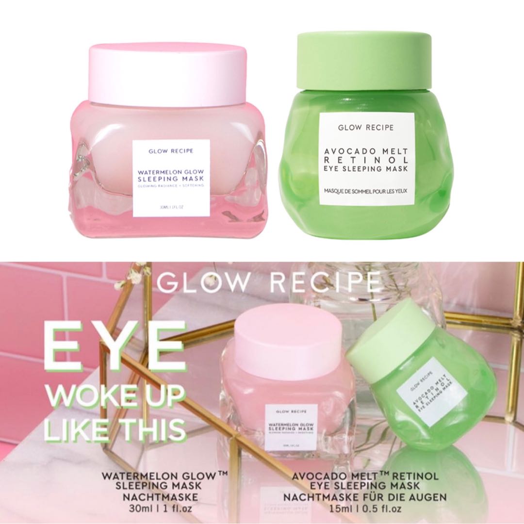Glow Recipe Eye Wake Up Like This Set Avocado Melt Retinol Eye
