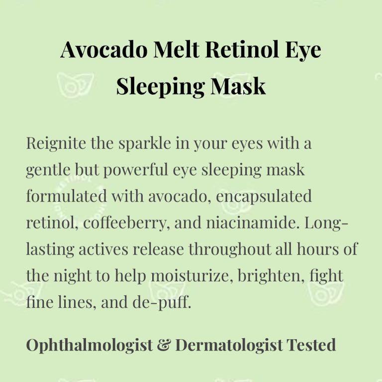 Glow Recipe Eye Wake Up Like This Set Avocado Melt Retinol Eye