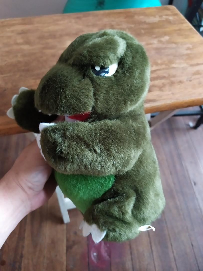 Godzilla vibrating best sale plush