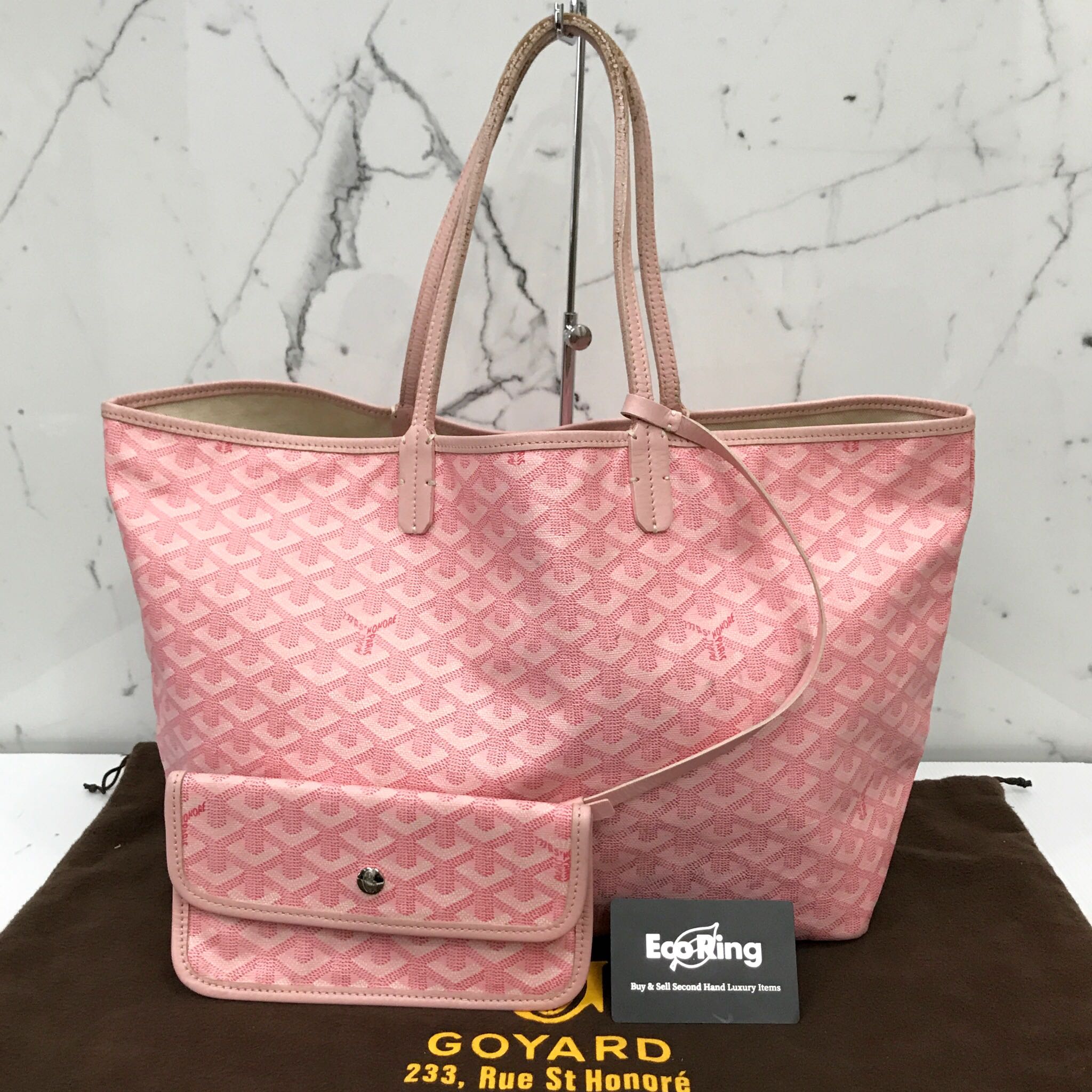 GOYARD St Louis Claire Voie PINK LIMITED EDITION PM, Luxury, Bags & Wallets  on Carousell