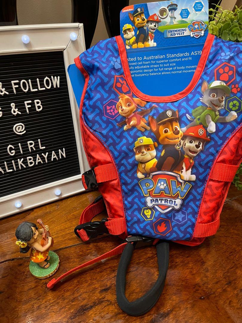 Paw patrol swimming sales vest