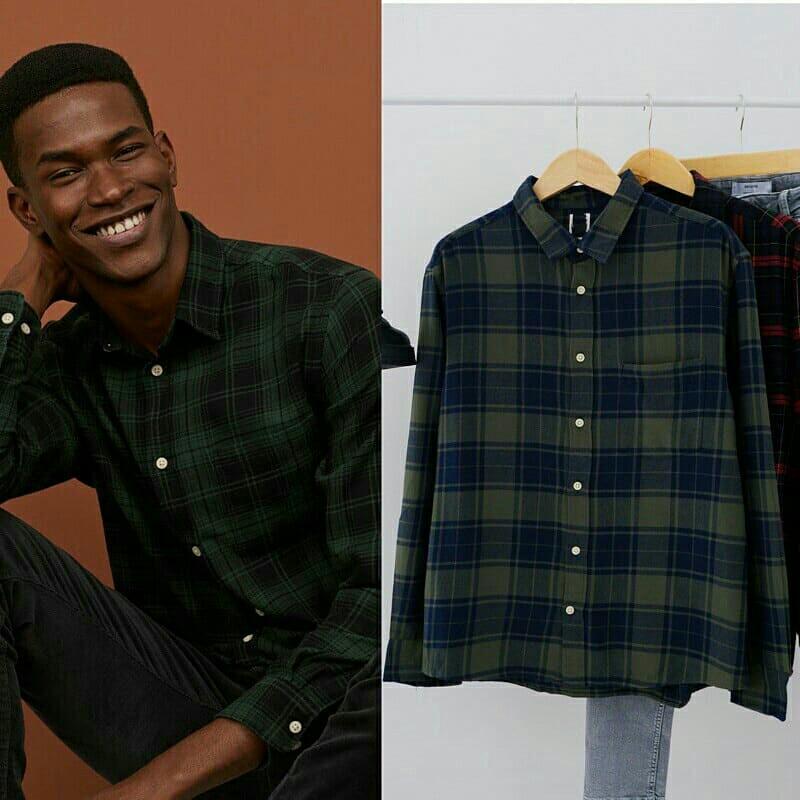 H and m mens flannel 2025