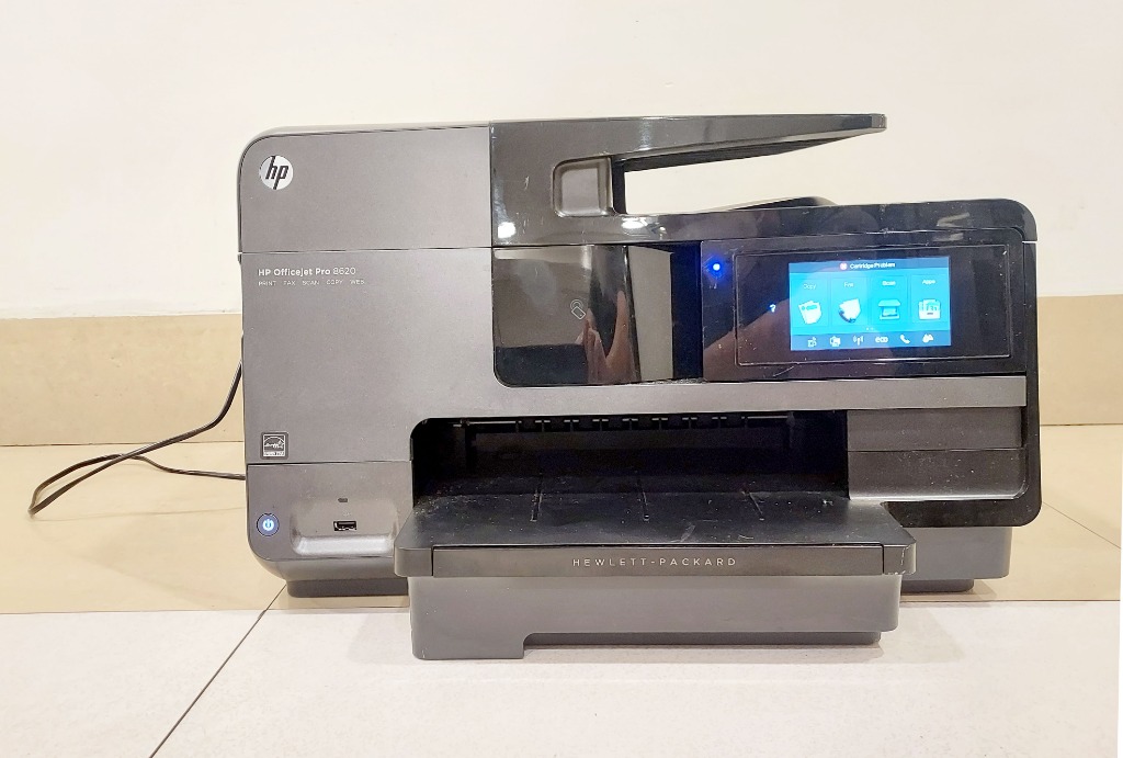 HP OfficeJet 8620 Wireless Thermal Inkjet Color Printer ...
