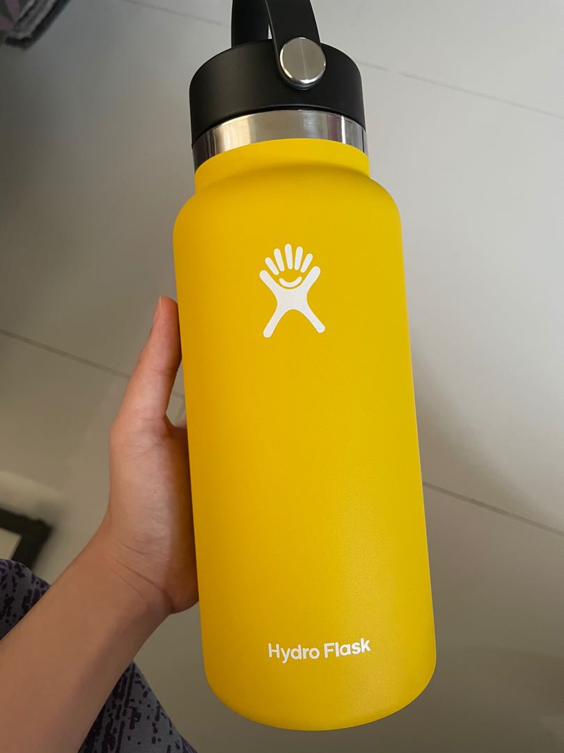 32 oz yellow hydroflask clearance