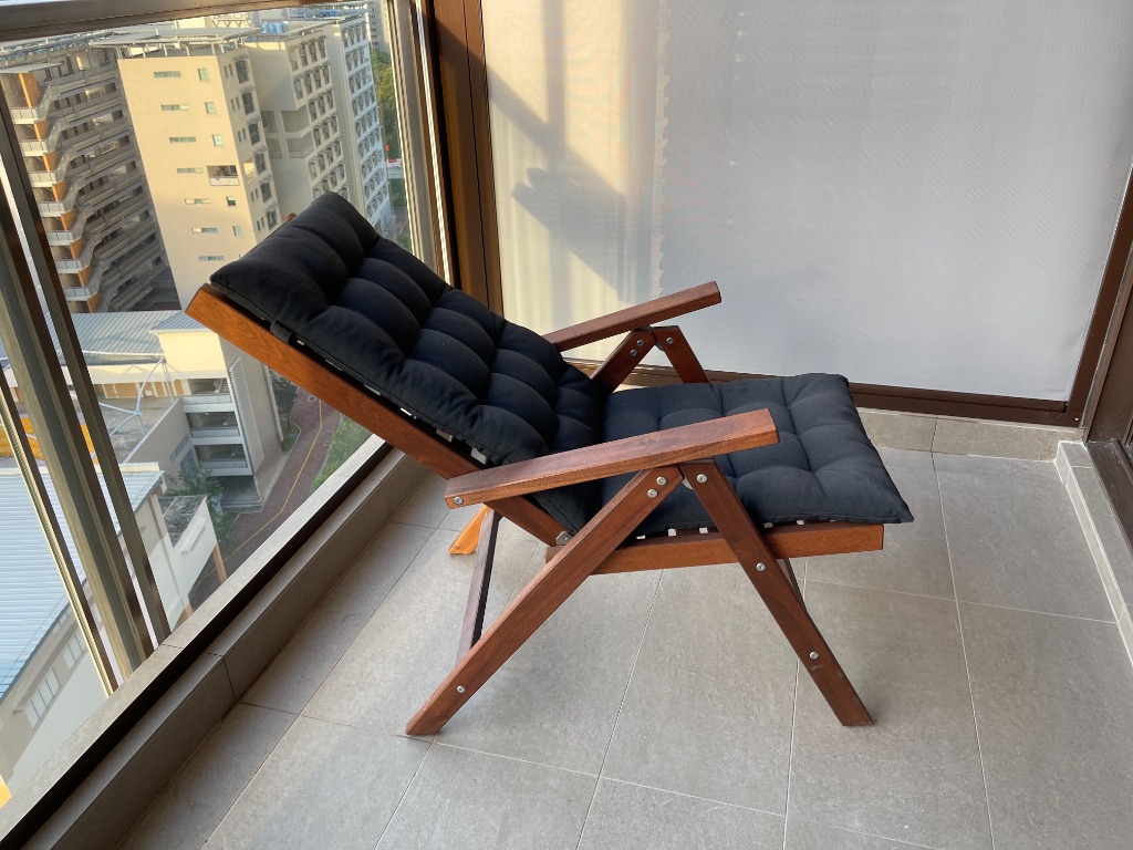 Ikea outdoor reclining chair Great condition!, Furniture & Home