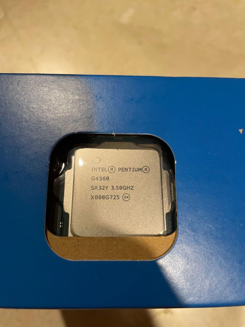 Intel G4560 LGA1151 CPU with Stock Cooler