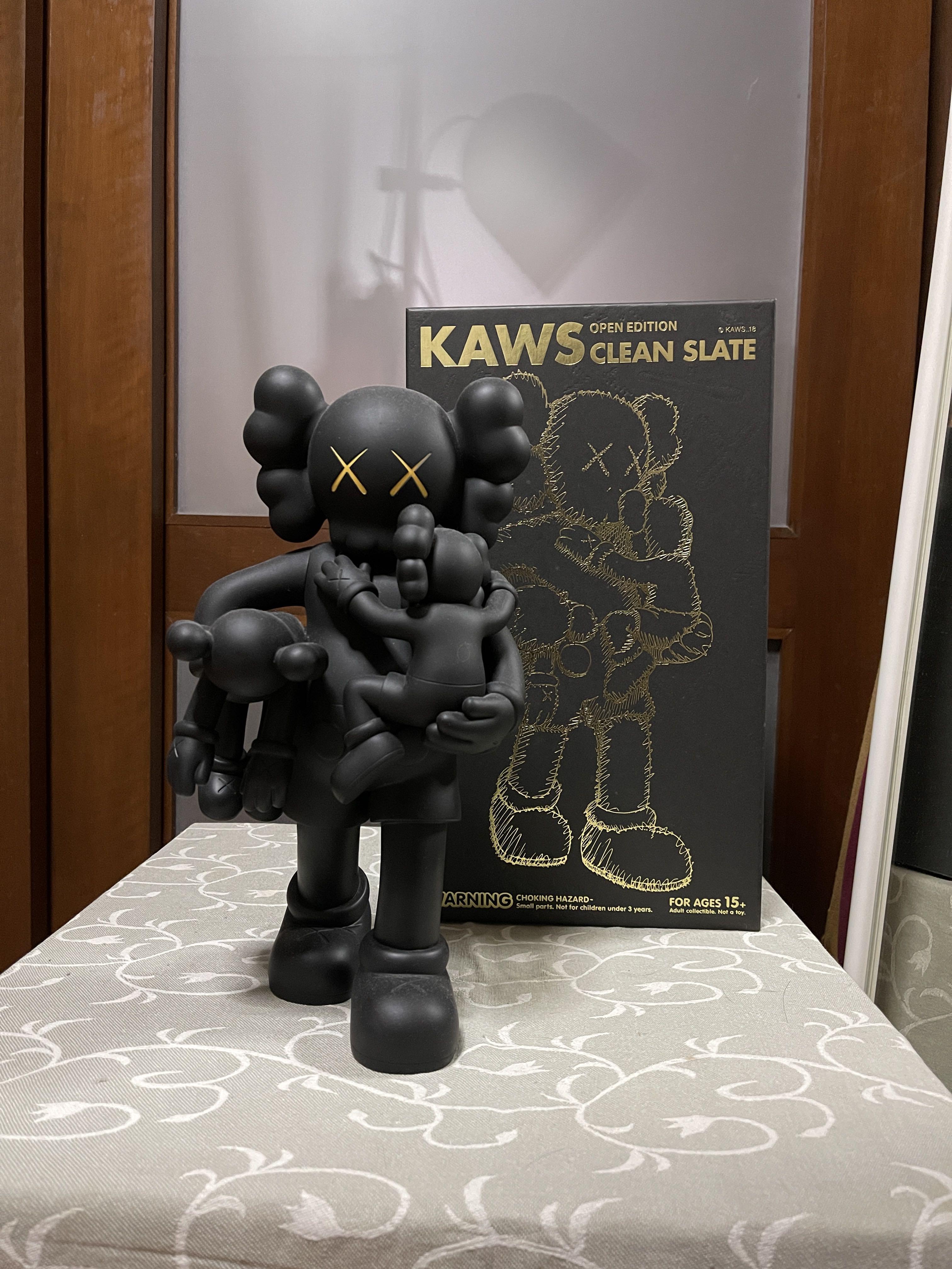 Kaws Clean Slate Black 2018 Hobbies Toys Toys Games on Carousell