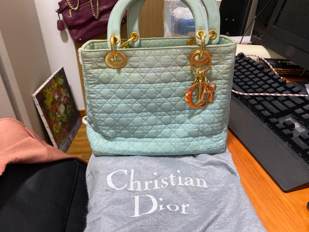 Dior cloth handbag clearance
