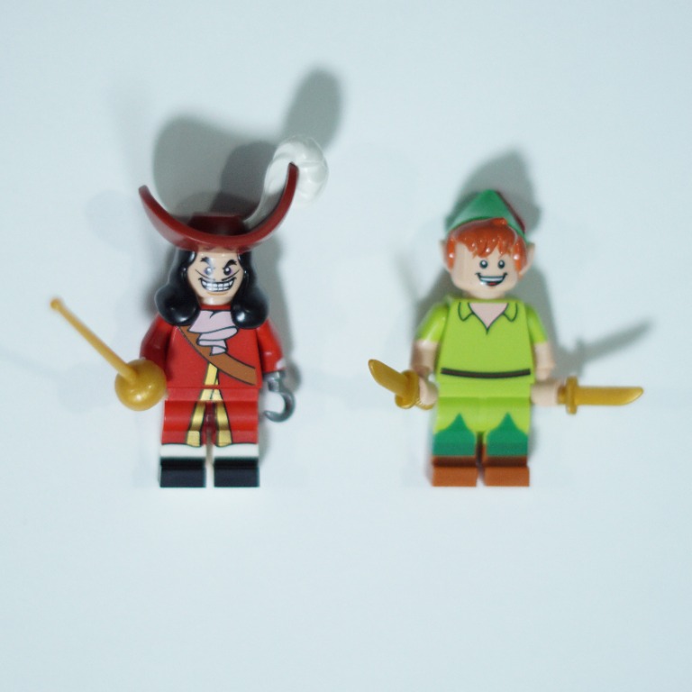LEGO Disney Peter Pan & Captain Hook Collectible Minifigures, Hobbies &  Toys, Toys & Games on Carousell