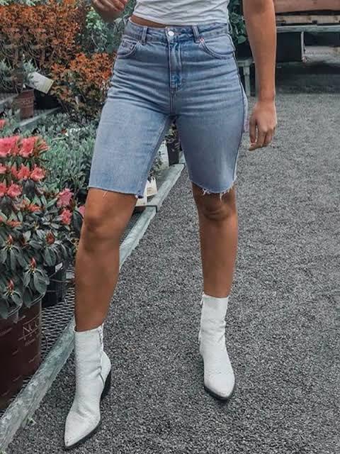 Lf jean top shorts