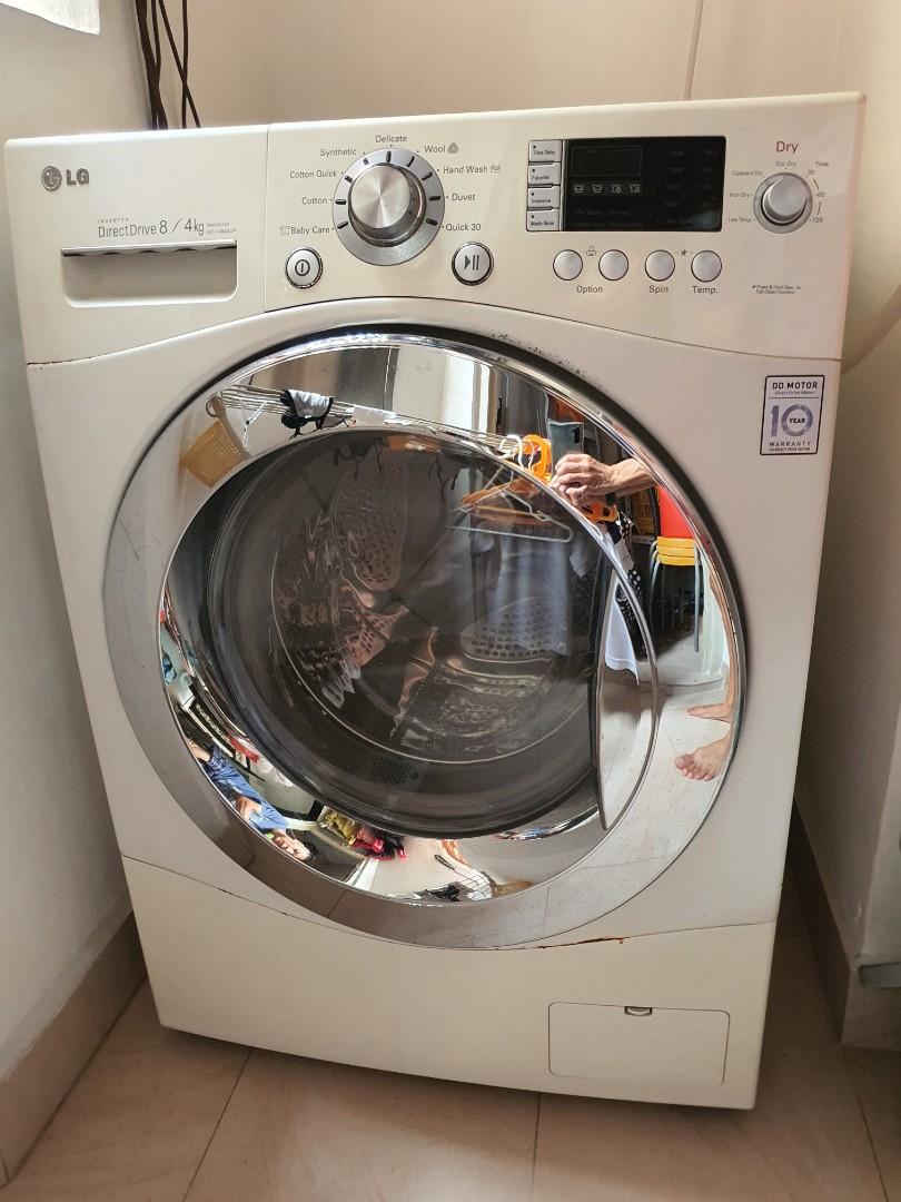 LG WM3455HW 24 Inch Front Load Compact Washer/Dryer Combo, 57 OFF