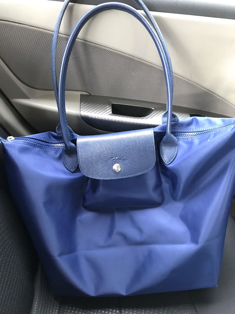 Longchamp Le Pliage Neo long handle Women s Fashion Bags Wallets Purses Pouches on Carousell