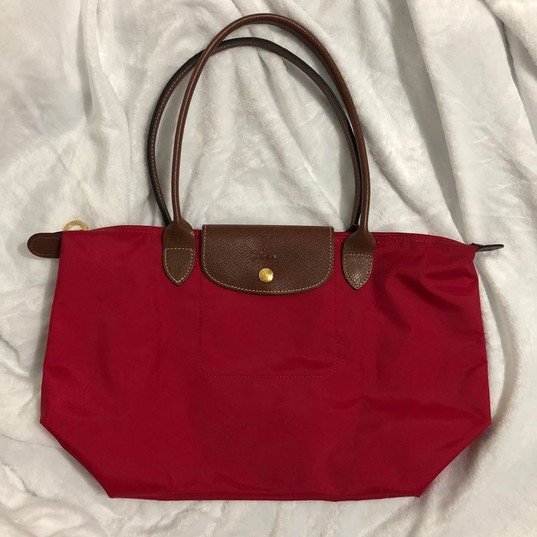 longchamp bag red