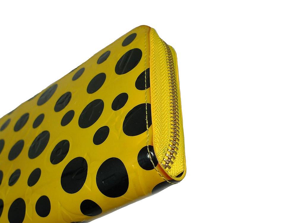 Louis Vuitton Dots Infinity M91571 Vernis Yayoi Kusama Zippy Long Wallet