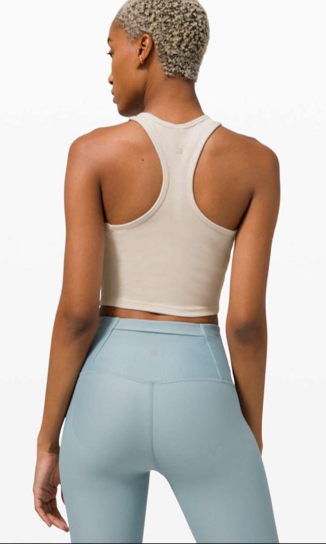 lululemon la front racer crop tank