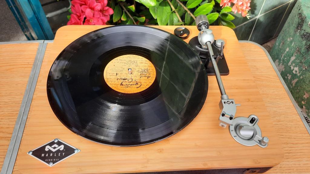 Marley Turntable (Category: Other Audio Equipment) located in San Pedro. Submitted by aussie.surplustore (Listing ID 1088597985, Image 1). Description: Marley Stir It Up Wireless Turntable Their price: P12,000 Our price: P5,500 * Bluetooth * Audio Technical cartridge * USB to PC recording * Auto start/stop belt drive * Built in Pre-Amp * 3.5mm Aux Out * 45 and 33 RPM speeds * Comes with fabric dust cover -Australian Surplus -Good as new -Some acc