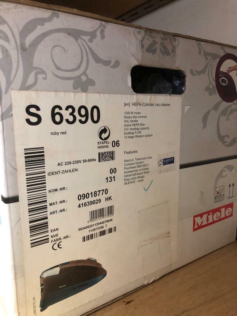 MIELE S6390 Red Velvet, TV & Home Appliances, Washing Machines and