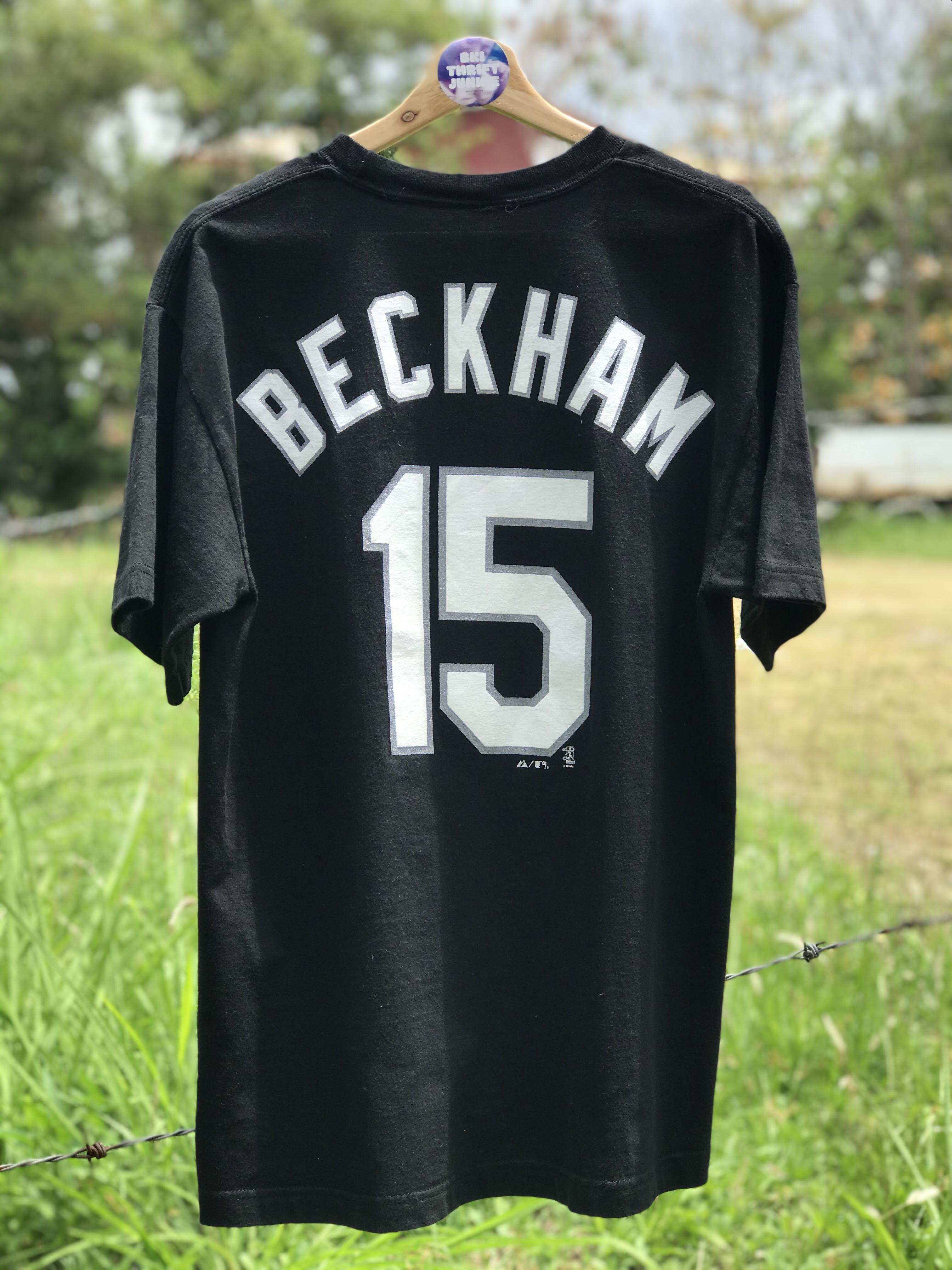 Chicago White Sox Baseball Jersey Gordon Beckham #15 Majestic Sewn