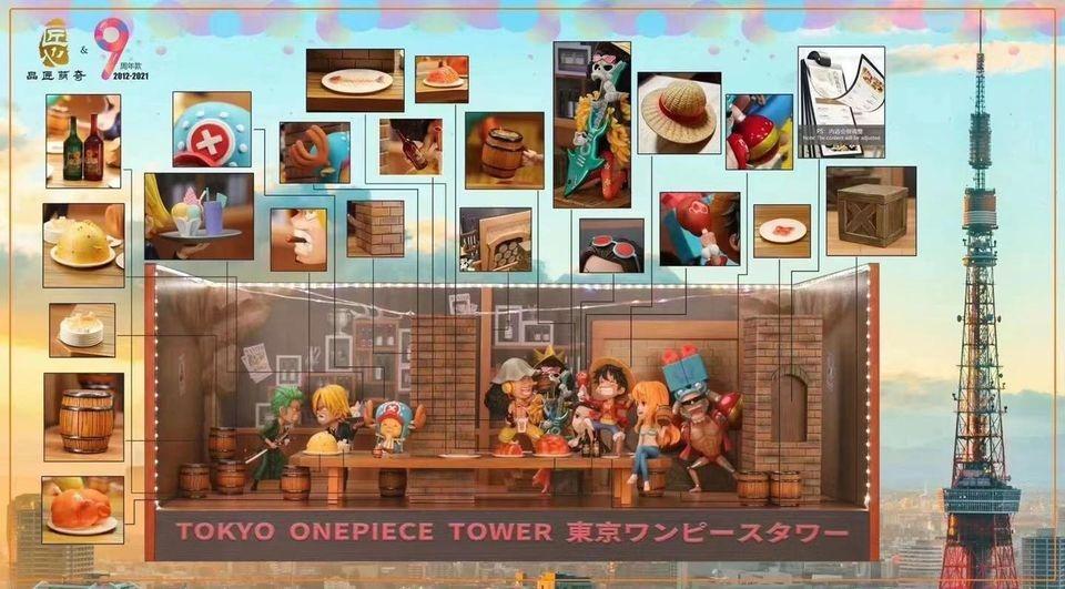 MQ Studio - 9th Anniversary Edition - SD One Piece Series - Tokyo One Piece  Tower