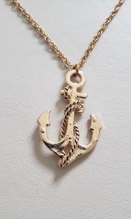 50% off! Now $5 NEW Gold Anchor long necklace!