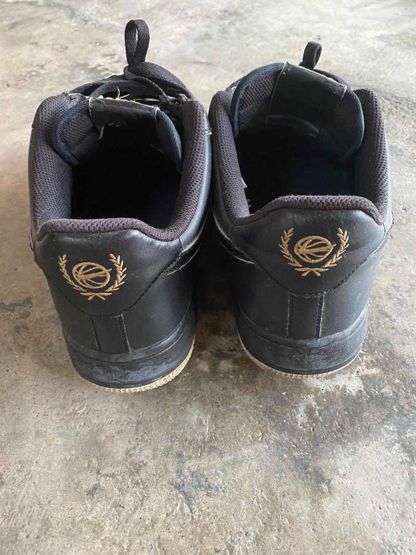 Nike AF1 82 airforce black gold
