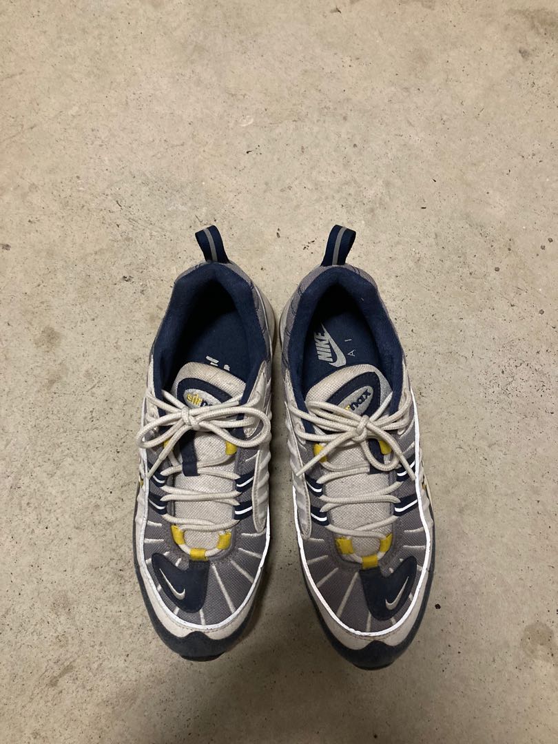 air max 98 blue and yellow