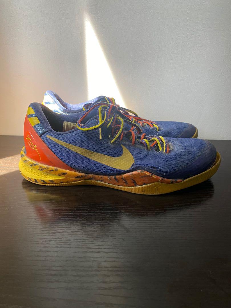 Nike Kobe 8 System Taipan Barcelona Colorway Men s Fashion