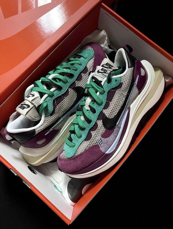 sacai vaporwaffle string villain red