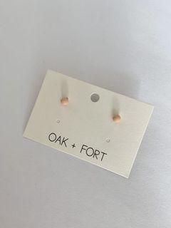 Oak and Fort Stud Earrings