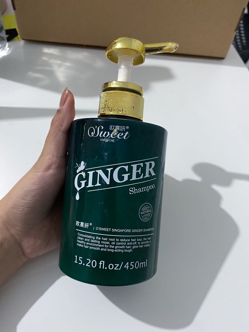 O'Sweet Ginger Shampoo 450ml, Kesehatan & Kecantikan, Kulit, Sabun