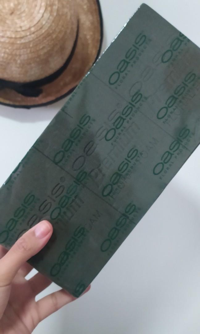 Premium Oasis Wet Flower Florist Sponge, Hobbies & Toys, Stationery