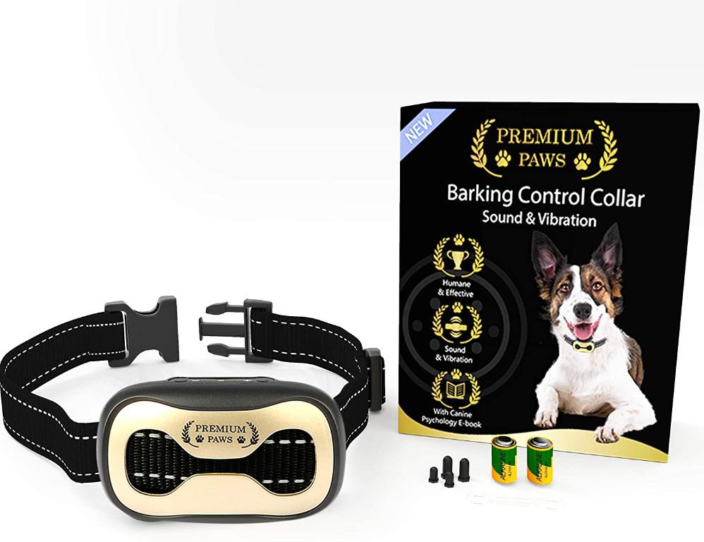 Premium paws bark shop collar