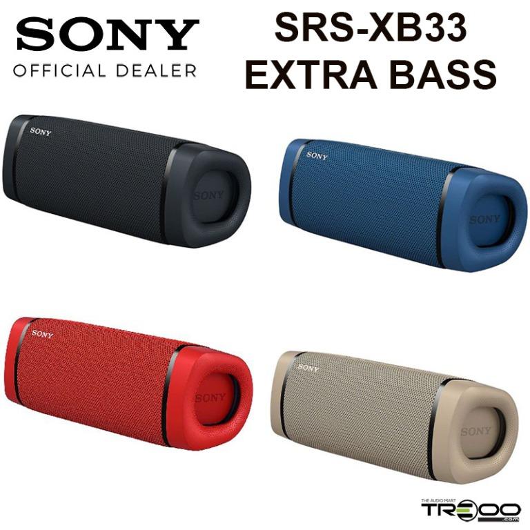 Discontinued] Sony SRS-XB33 EXTRA BASS Wireless Bluetooth Portable