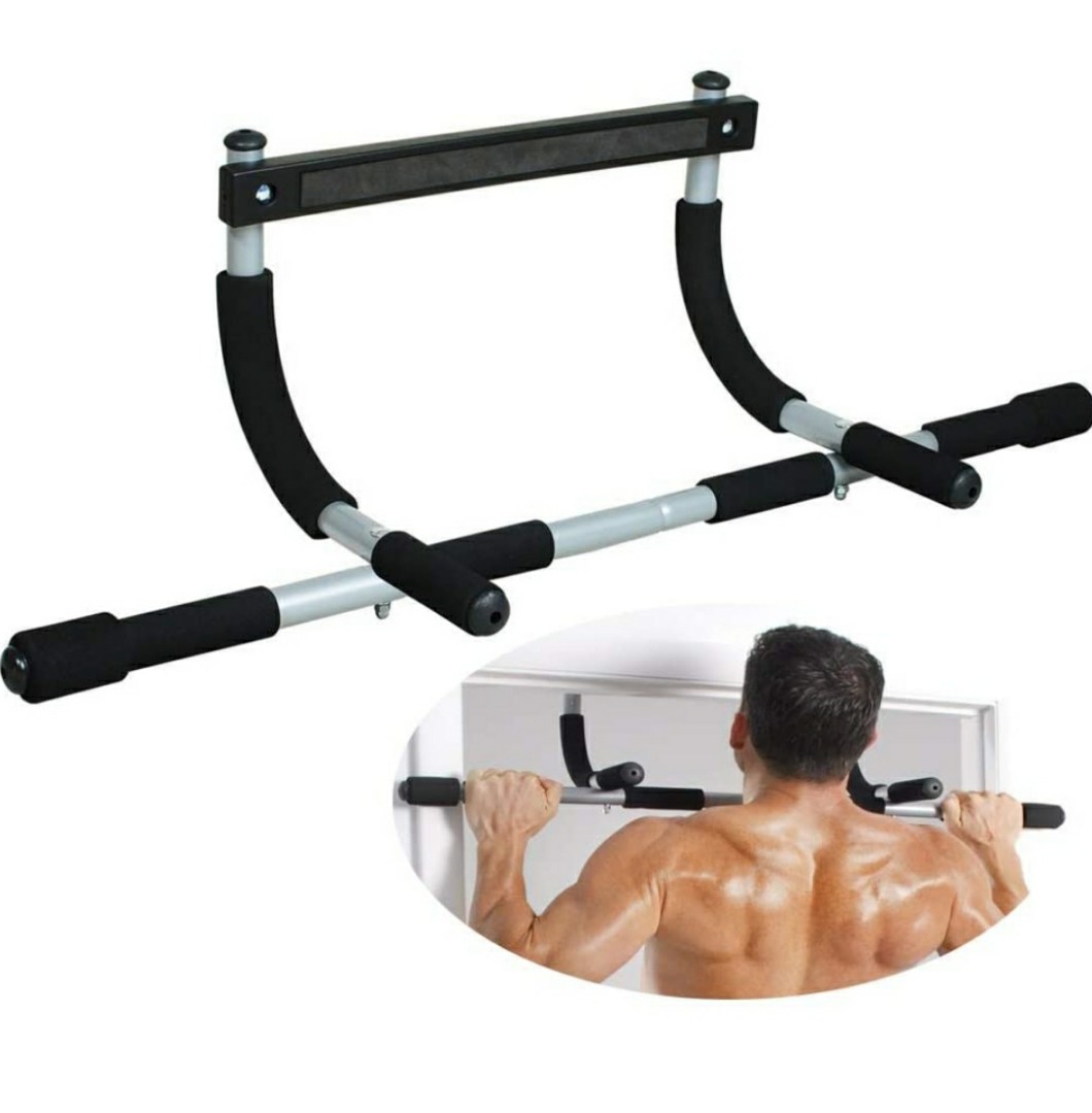 Pullup Bar,Multi-Grip Lite Pull Up/Chin Up Bar,Iron Gym Total Upper ...