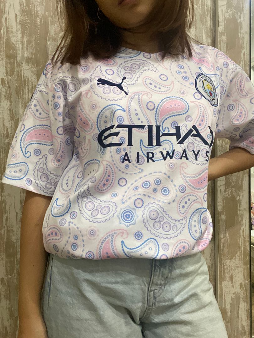 Puma Football Jersey (Etihad Airways), Women's Fashion, Tops, Shirts on ...