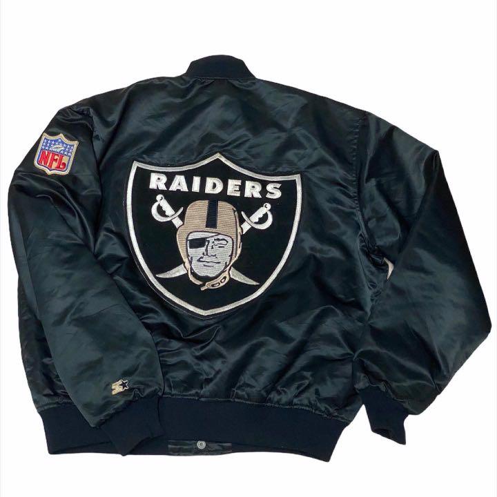 RAIDERS VARSITY JACKET, Men's Fashion, Coats, Jackets and Outerwear on  Carousell