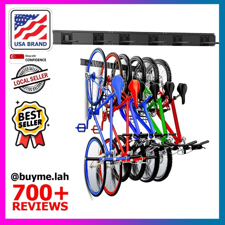 6 bike vertical rack