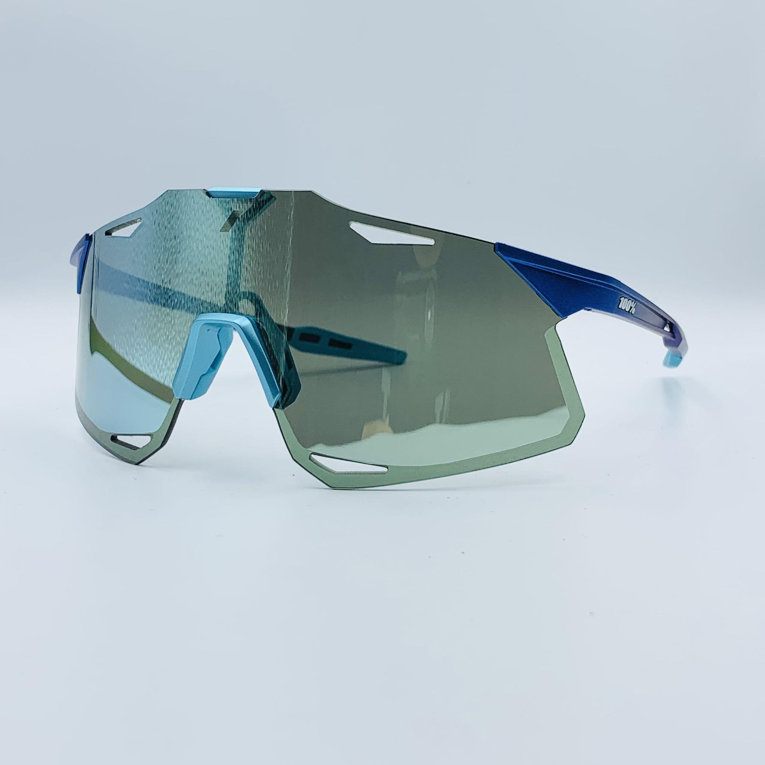 Fade Blue Topaz Multilayer Mirror Lens 