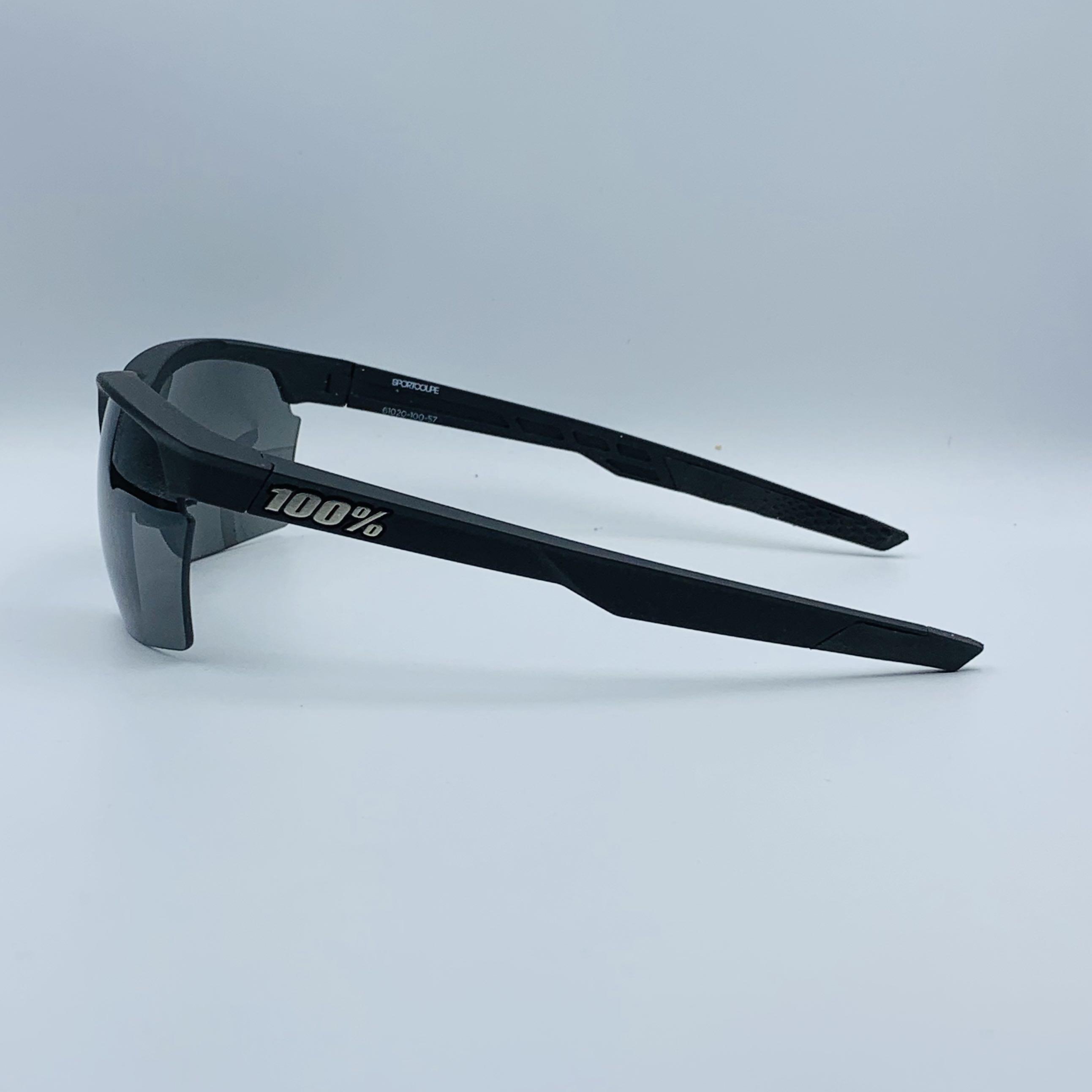 Ride 100% Sportcoupe Soft Tact Black Smoke Lens (Category: Sunglasses & Eyewear) located in Singapore. Submitted by gearoutfitters (Listing ID 1088684849, Image 3). Description: CHEAPEST ON CAROUSELL Free delivery! Brand new in original box 100% Authentic Ride 100% Sportcoupe Frame: Soft Tact Black Lens 1: Smoke (12% VLT) Lens 2: Clear (93% VLT - for night cycling) Model number: 61020-100-57 Comes with original paper box + 100% hard case + 100% m