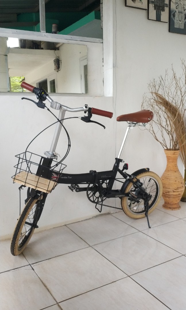 sepeda lipat london taxi 16 inch