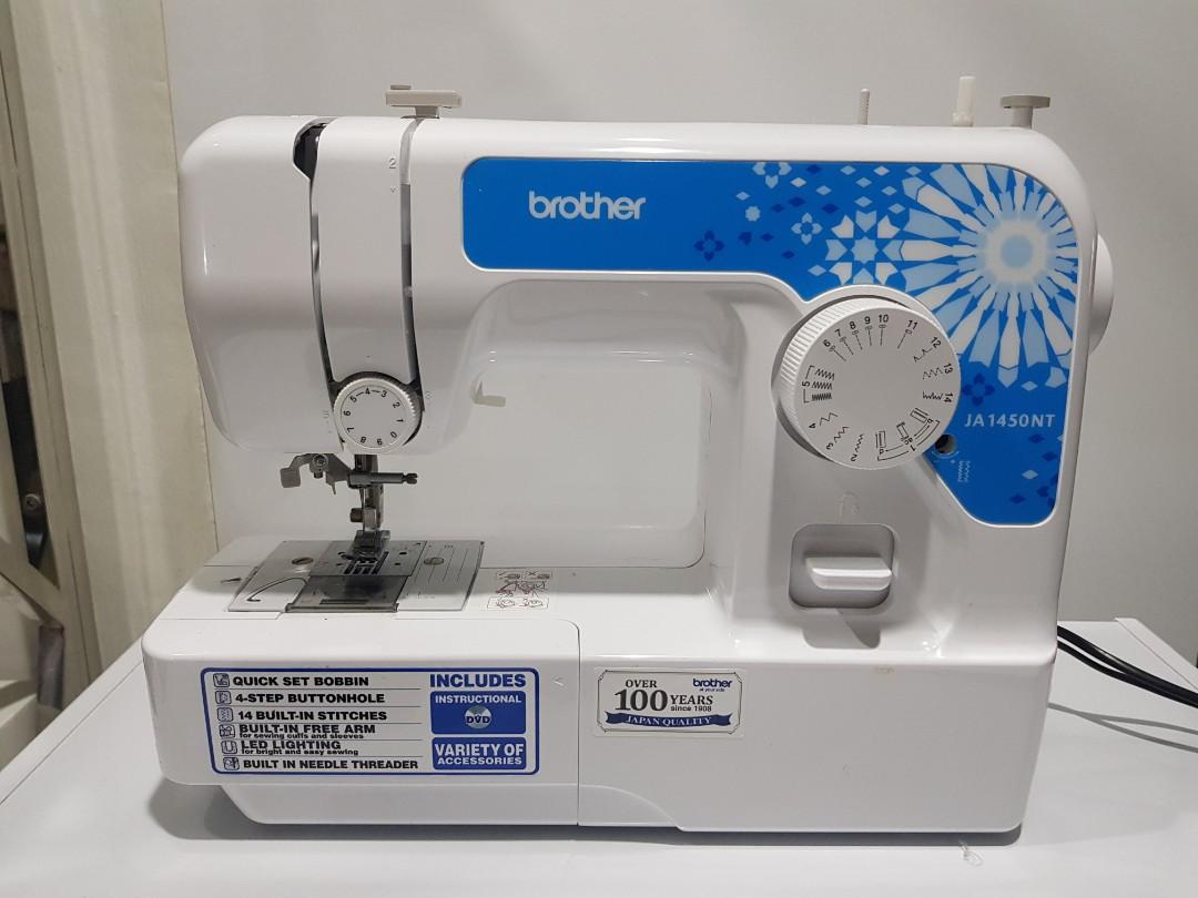 Sewing Machine Brother JA1450NT, TV & Home Appliances, Washing