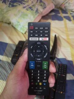 Sharp smart tv remote control