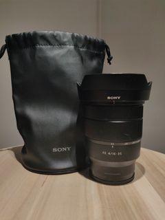 Sony 16-35mm F4
